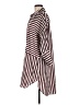 Zara Basic Stripes Burgundy Casual Dress Size M - photo 5