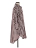 Zara Basic Stripes Burgundy Casual Dress Size M - photo 4
