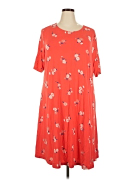 red floral dress old navy The Occasion by Old Navy Satin V-Neck Maxi Dress