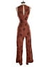Eva Franco Hearts Brown Jumpsuit Size 0 - photo 2
