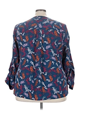 Lane Bryant Outlet 3/4 Sleeve Blouse (view 2)