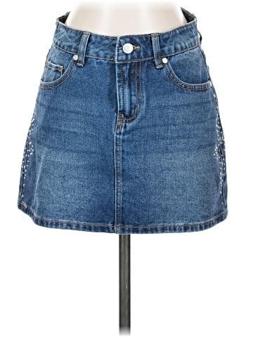 Cali1850 Denim Skirt (view 1)