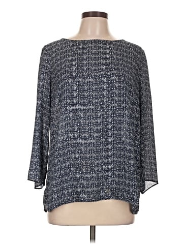 Rose + Olive 3/4 Sleeve Blouse (view 1)