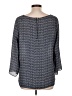 Rose + Olive 100% Polyester Gray 3/4 Sleeve Blouse Size L - photo 2