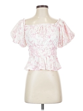 Francesca's Short Sleeve Blouse