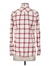 J.Crew Plaid Ivory Long Sleeve Button-Down Shirt Size 2 - photo 2