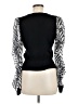 Joseph A. Black Long Sleeve Blouse Size M - photo 2