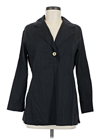 Soft Surroundings 3/4 Sleeve Button-Down Shirt (view 1)
