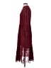 J.Crew 100% Polyester Burgundy Casual Dress Size 4 - photo 5