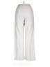 Things Between 100% Cotton Stripes Silver Casual Pants Size L - photo 2