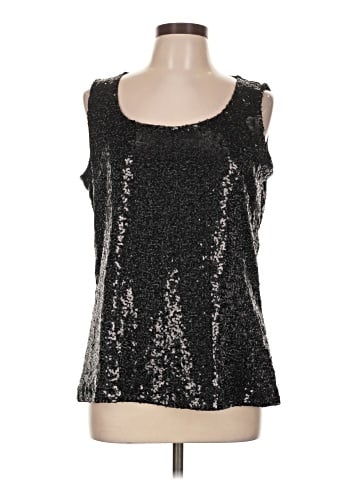 AK Anne Klein Sleeveless Blouse (view 1)