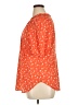 Talbots 100% Cotton Orange Short Sleeve Blouse Size 1X - photo 5