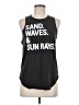 Chaser Black Sleeveless T-Shirt Size M - photo 1