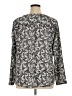 Christopher & Banks Silver Long Sleeve Blouse Size XL - photo 2