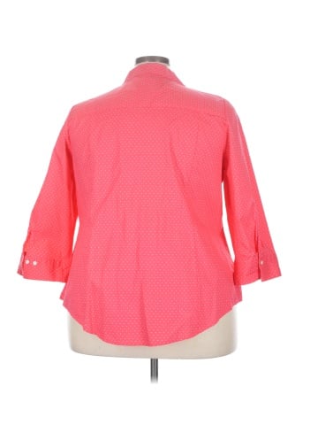 Lane Bryant 3/4 Sleeve Button-Down Shirt (view 2)