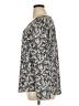 Christopher & Banks Silver Long Sleeve Blouse Size XL - photo 5