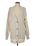 Mud Pie 100% Polyester Ivory Cardigan Size S - photo 1