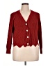 LC Lauren Conrad 100% Polyester Red Cardigan Size XL - photo 1