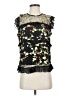 Heartloom 100% Polyester Black Sleeveless Blouse Size S - photo 1