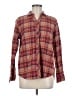 Weatherproof Plaid Brown Long Sleeve Button-Down Shirt Size M - photo 1