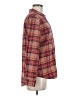 Weatherproof Plaid Brown Long Sleeve Button-Down Shirt Size M - photo 4