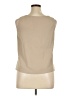 Amanda Smith Tan Sleeveless Blouse Size 14 - photo 2