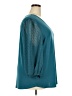 Adrianna Papell Teal 3/4 Sleeve Top Size 3X - photo 4