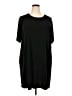 MICHAEL Michael Kors Solid Black Casual Dress Size 3X - photo 1