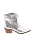 Lane Bryant Silver Ankle Boots Size 10 (wide) - photo 1