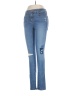 Ann Taylor LOFT Hearts Blue Jeans Size 27 waist - photo 1