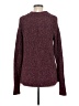 GOODTHREADS 100% Cotton Tweed Burgundy Turtleneck Sweater Size M - photo 2