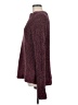 GOODTHREADS 100% Cotton Tweed Burgundy Turtleneck Sweater Size M - photo 5