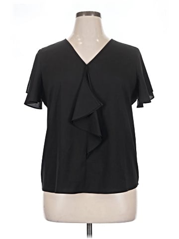 Lark & Ro Short Sleeve Blouse (view 1)