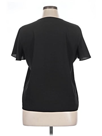 Lark & Ro Short Sleeve Blouse (view 2)