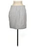 Express Solid Gray Casual Skirt Size M - photo 2