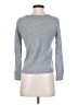 Garnet Hill 100% Cashmere Gray Cashmere Pullover Sweater Size S - photo 2