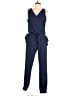 Greylin Solid Blue Jumpsuit Size M - photo 1