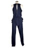 Greylin Solid Blue Jumpsuit Size M - photo 2