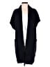 St. John Solid Black Wool Cardigan Size M - photo 1