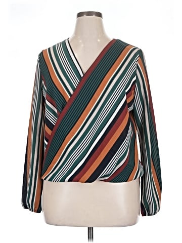 A. Byer Long Sleeve Blouse (view 1)