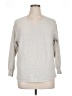 Ella Moss Gray Long Sleeve Top Size XL - photo 1