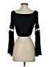 Emma & Sam Black Long Sleeve Top Size S - photo 2