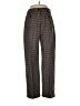 Sézane Houndstooth Brown Casual Pants Size L (estimated) - photo 1