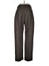 Sézane Houndstooth Brown Casual Pants Size L (estimated) - photo 2