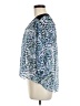 Guess Blue 3/4 Sleeve Blouse Size M - photo 5