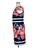 Alyx Print Blue Cocktail Dress Size 14 - photo 5
