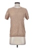 Well Worn Tan Short Sleeve Top Size S - photo 1