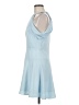 BCBGMAXAZRIA 100% Polyester Blue Cocktail Dress Size 8 - photo 5