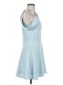 BCBGMAXAZRIA 100% Polyester Blue Cocktail Dress Size 8 - photo 4