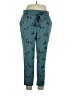 One by One Teaspoon Print Teal Casual Pants Size XL - photo 1